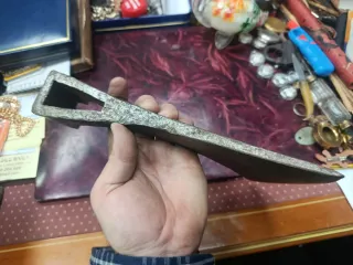 Hacha francesa Ladet a Trelans,siglo XIX