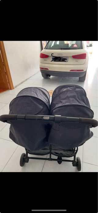 Carrito gemelar Inglesina Twin Sketch – Azul