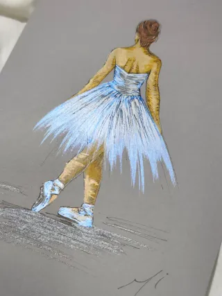 Lámina Bailarina A5