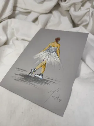 Lámina Bailarina A5