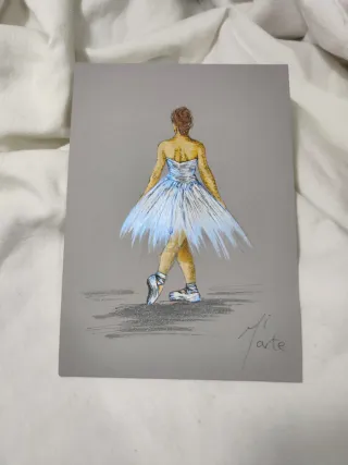 Lámina Bailarina A5