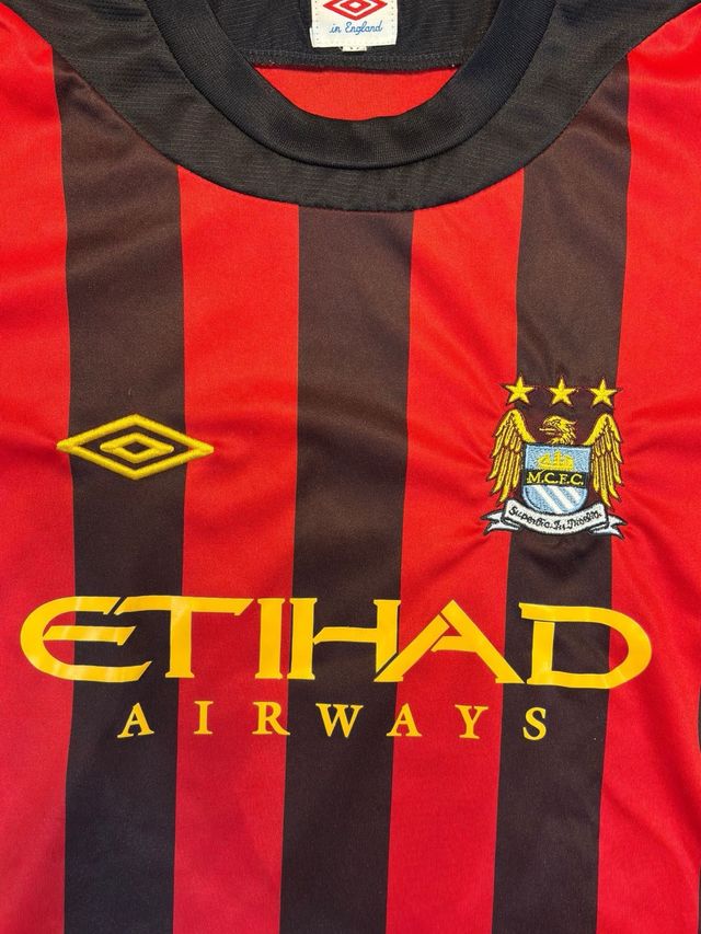 Camiseta Man City Umbro 21 Silva 2011