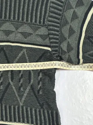 Maglione Vintage Uomo Scollo V Tg M