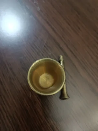 Mortero de Bronce Almirez Vintage