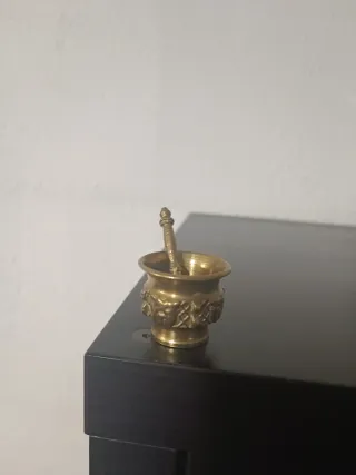 Mortero de Bronce Almirez Vintage