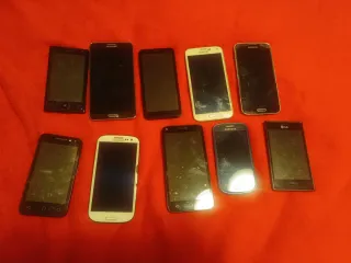 Lote 10 Móviles Samsung, LG, Microsoft