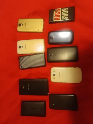 Lote 10 Móviles Samsung, LG, Microsoft