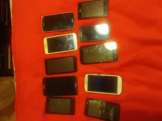 Lote 10 Móviles Samsung, LG, Microsoft