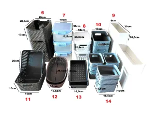 Cajas de ordenación - Marcas