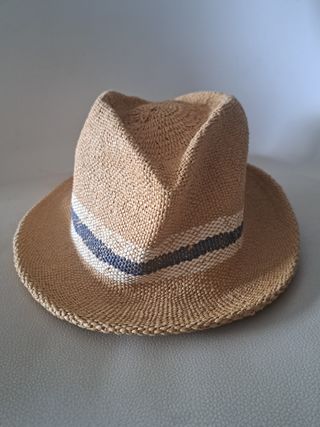 Sombrero Zara Beige Talla 58cm