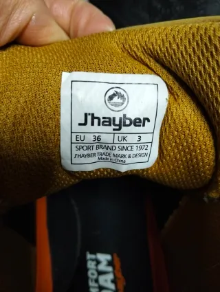 Botas J'hayber Camel Talla 36
