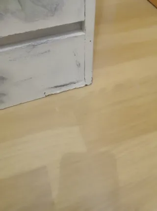 Mueble Zapatero Blanco y Marrón