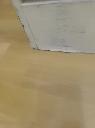 Mueble Zapatero Blanco y Marrón