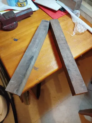 Listones de nogal americano