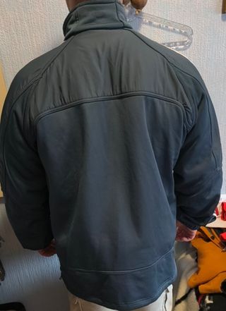 Chaqueta Fina Acolchada Adidas 3 Rayas L-XL Nueva