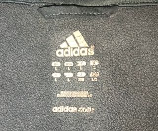 Chaqueta Fina Acolchada Adidas 3 Rayas L-XL Nueva