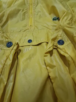 Cortavientos Lacoste 90s Capucha Talla L.