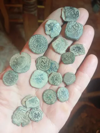 Lote monedas antiguas españolas