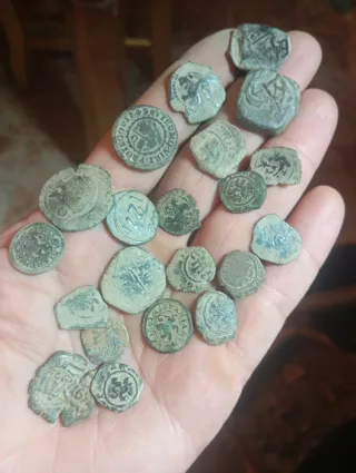 Lote monedas antiguas españolas