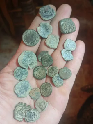 Lote monedas antiguas españolas