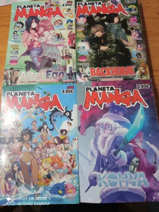 4 comic de Planeta Manga