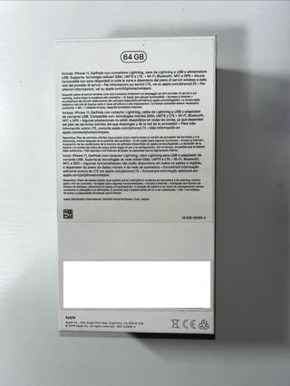 iPhone 11 Negro 64GB