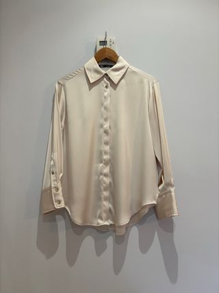 Zara Mujer / blusa fluida raso M / sin estrenar