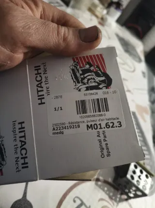 Resistencia Ventilador Habitáculo Peugeot 206