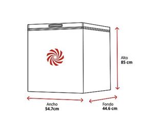 Congelador horizontal OK. OFZ 161 E W