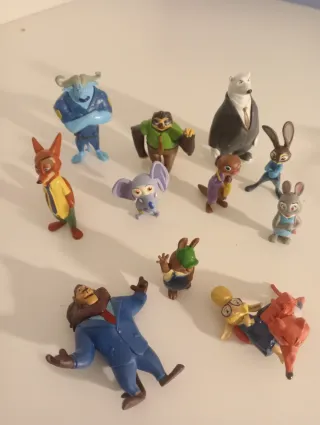 Muñecos Zootopia