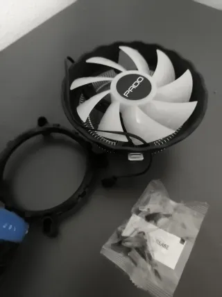 Disipador CPU Refrigeración RGB