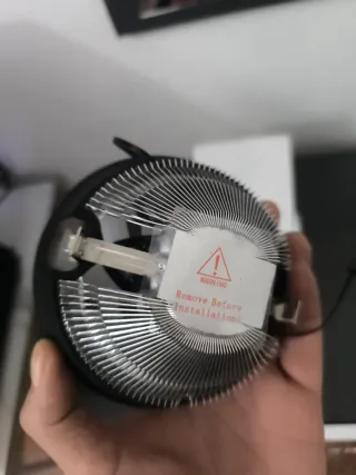 Disipador CPU Refrigeración RGB