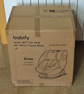 Silla de Coche Babify Onboard Isofix Ajustable 360