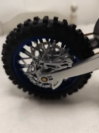 Réplica Moto Yamaha YZ450F Azul.