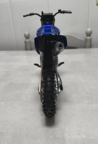Réplica Moto Yamaha YZ450F Azul.