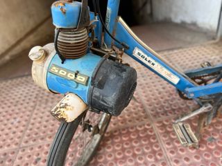 Velosolex 5000 Azul y Blanco