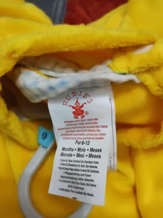 Disfraz de león para bebé