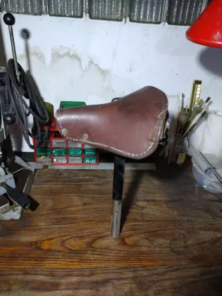 Asiento sillín bicicleta vintage muelles