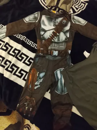 Disfraz niño Mando Star Wars talla 4/5 años