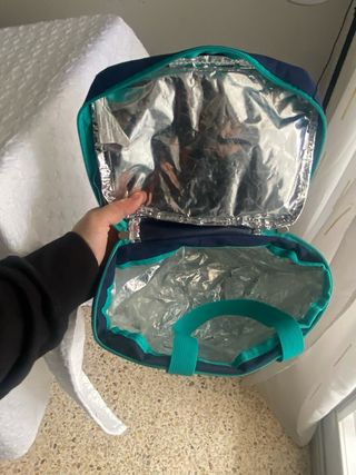 Bolsa Térmica KitchenCraft Azul y Turquesa