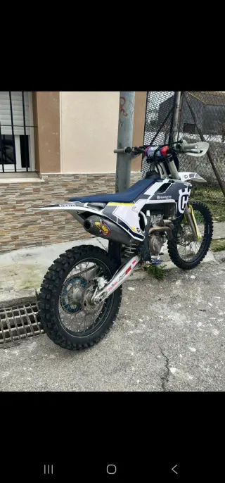 Husqvarna Motocross Azul/Blanco año 2020