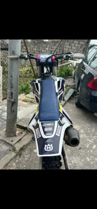 Husqvarna Motocross Azul/Blanco año 2020