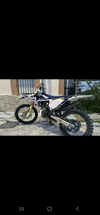 Husqvarna Motocross Azul/Blanco año 2020
