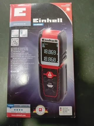 Medidor Láser Distancia Einhell TC-LD 25