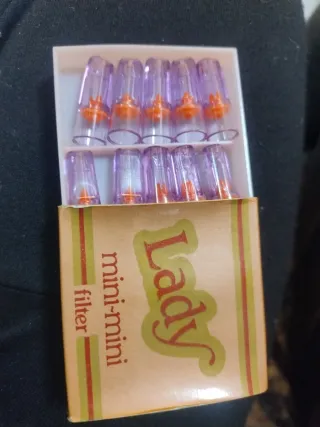 Lady mini-mini filter coleccion antiguedad