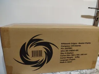 Riftbound Origins Booster Display Sellado Case