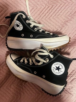 Converse Run Star Hike Plataforma Negras