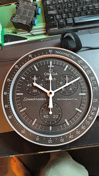 Omega Speedmaster Moonswatch Negro