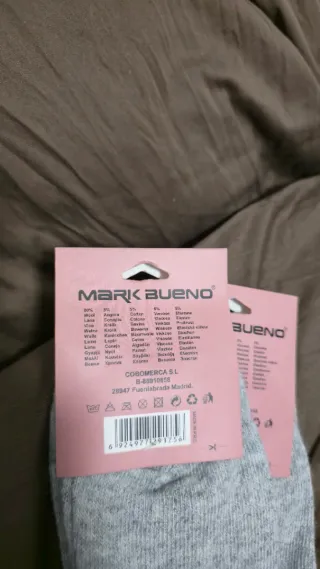 2 Pares Meias Lã Tam 35-40