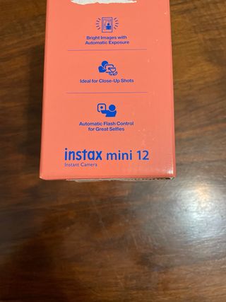 Fujifilm Instax Mini 12 Cámara Instantánea Azul